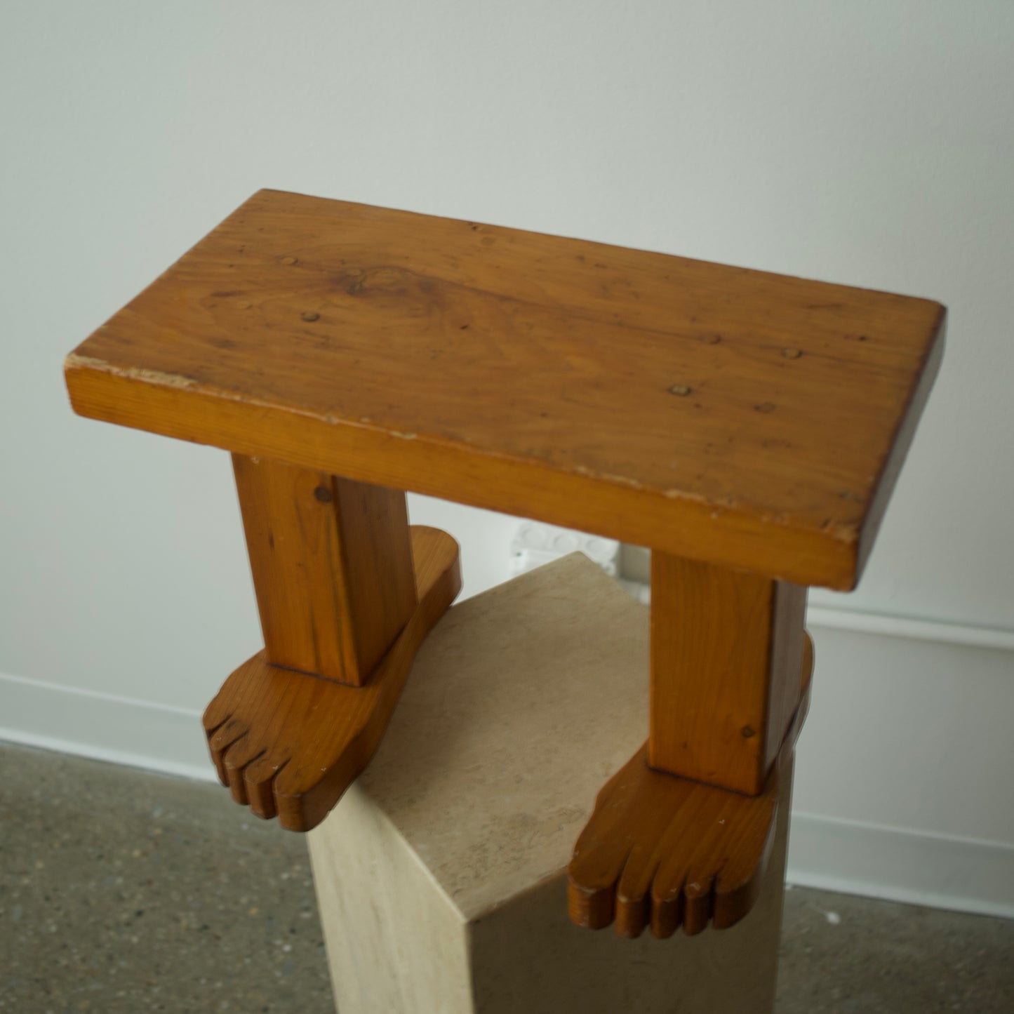 Whimsical Footstool / Side Table