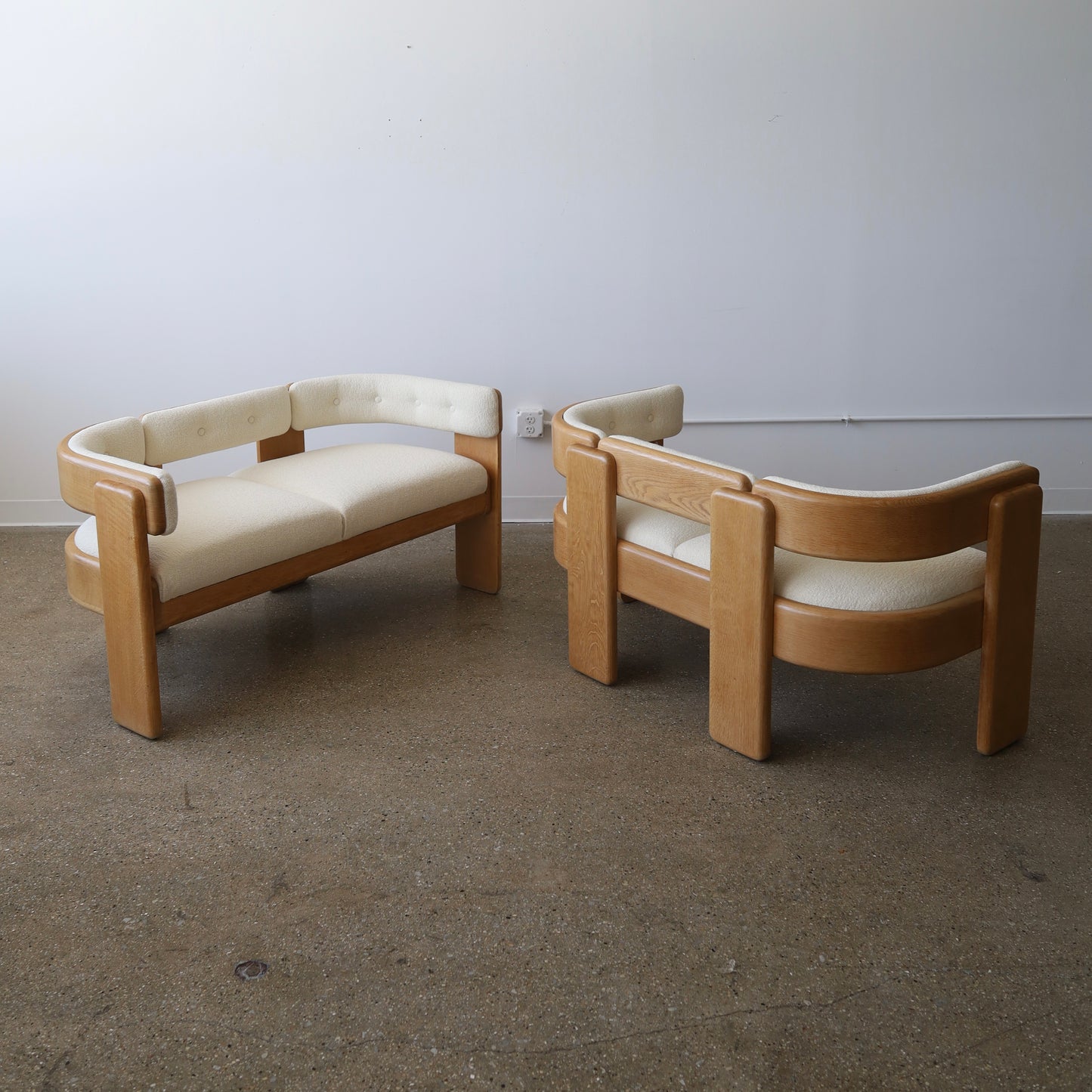 Jens Risom Loveseats, a pair