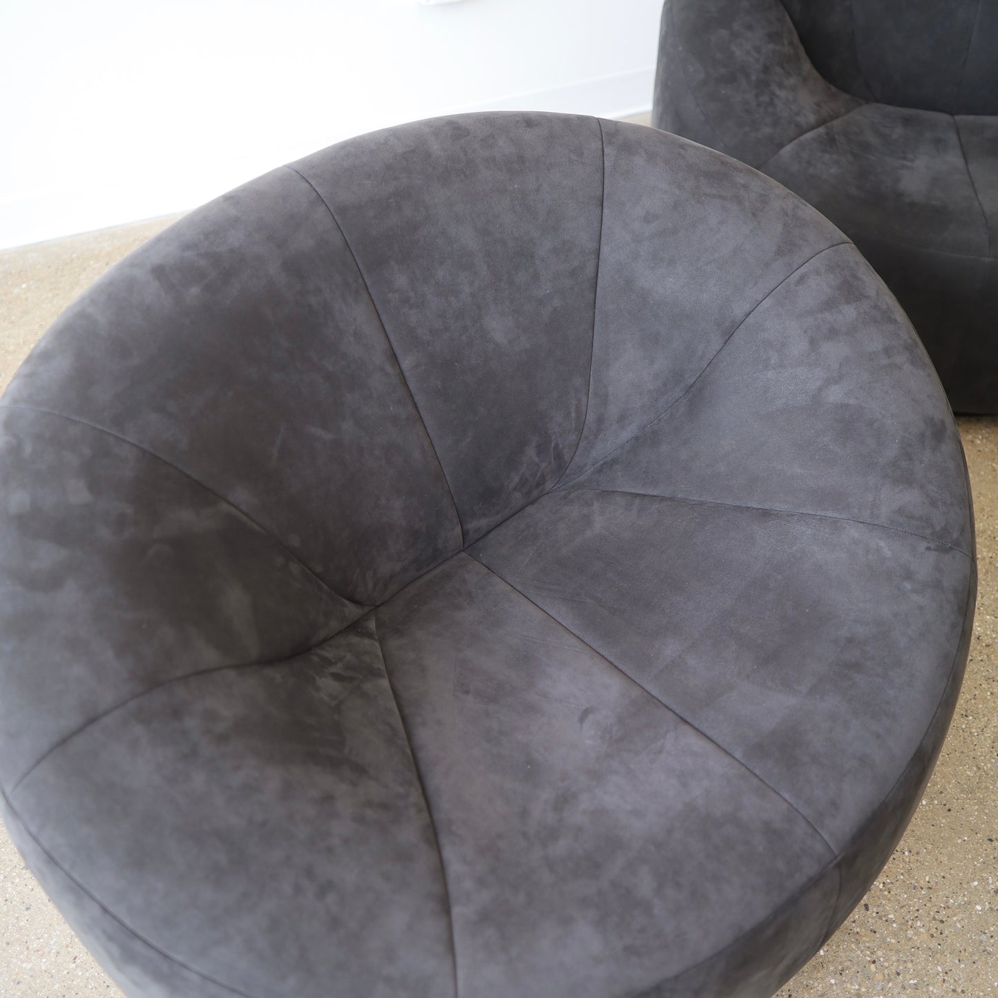 Pierre Paulin “Pumpkin” Chairs, a pair