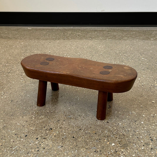 Dark Stool / Side Table