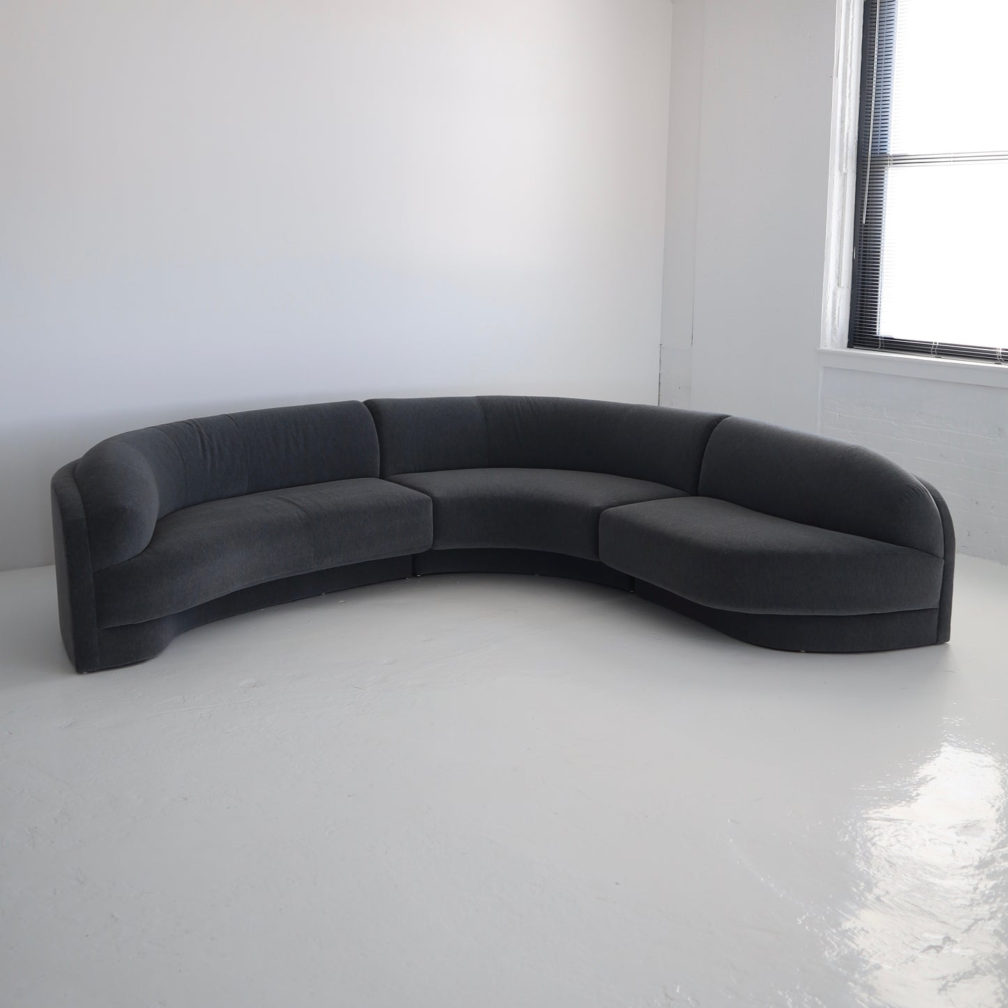 M. Fillmore Harty Sectional for Preview in 100% Alpaca