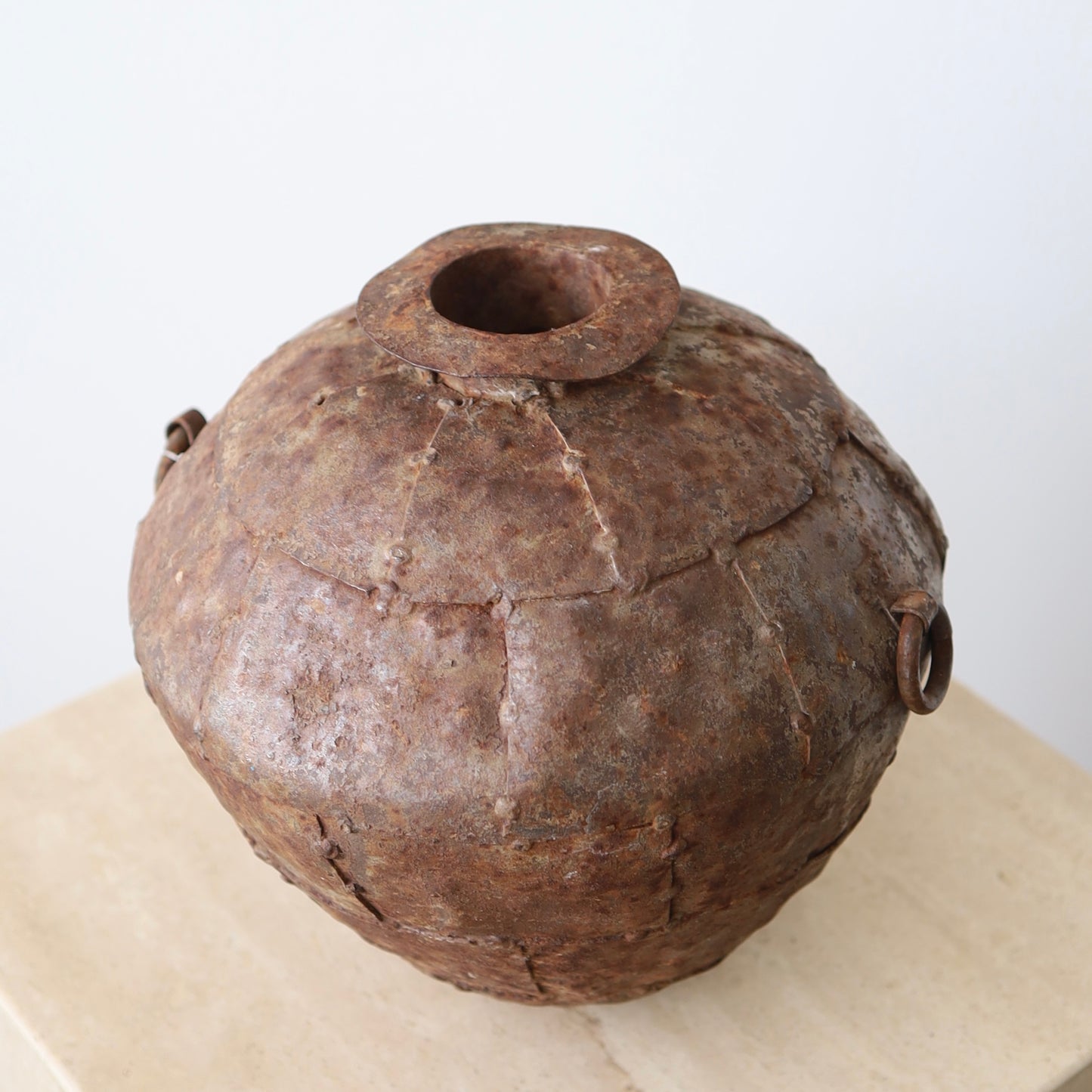 Patinated Aluminum Vessel