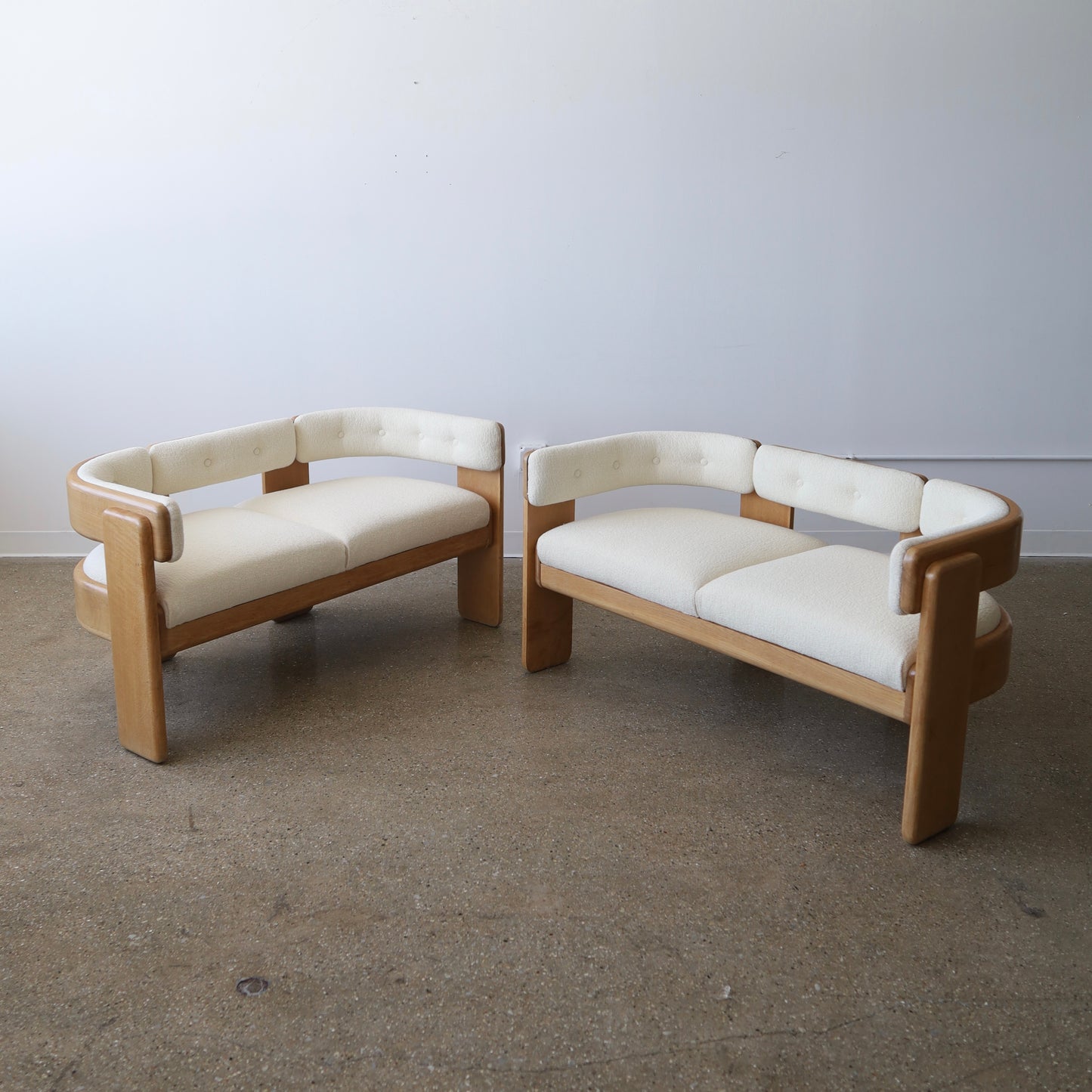 Jens Risom Loveseats, a pair