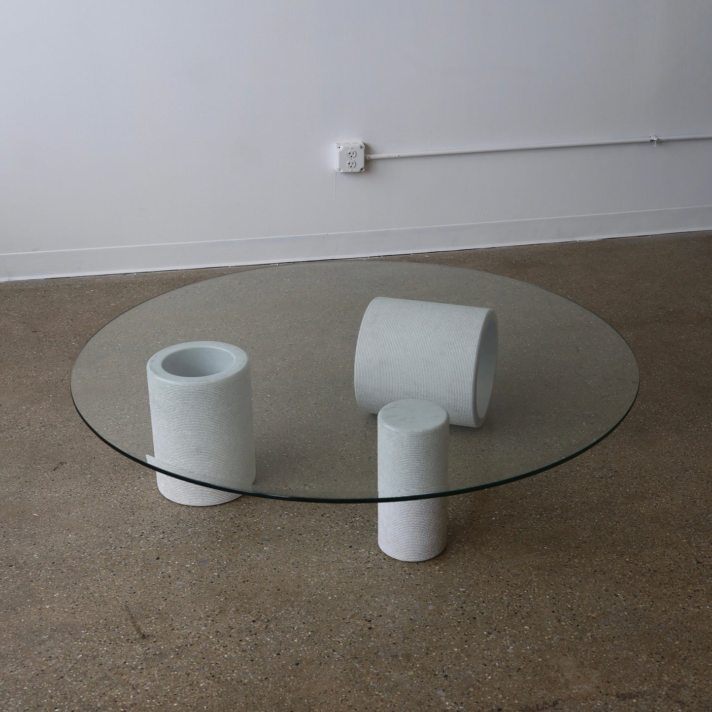 Giulio Lazzotti "One of Three Designs" Coffee Table