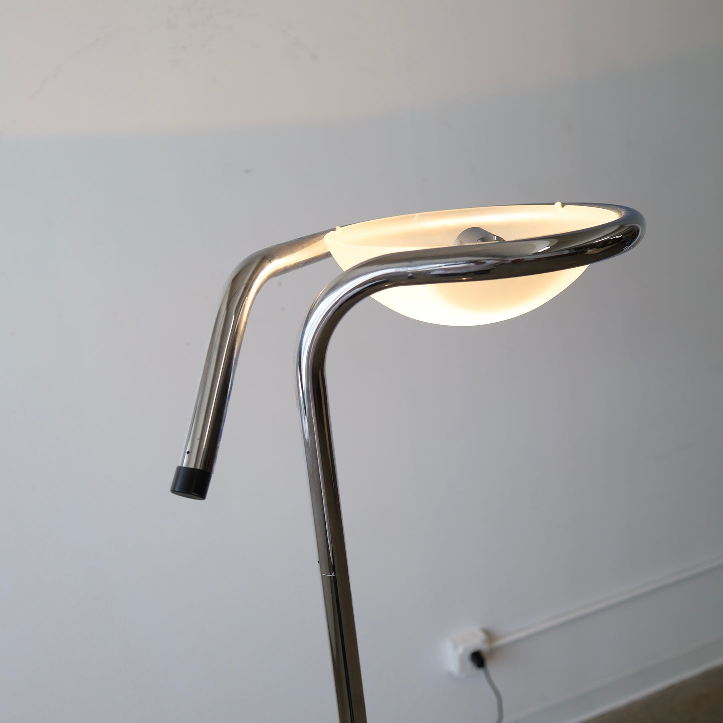 Tubular Chrome Torchiere