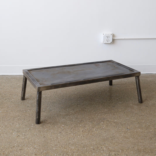 1970s Corrugated French Coffee Table