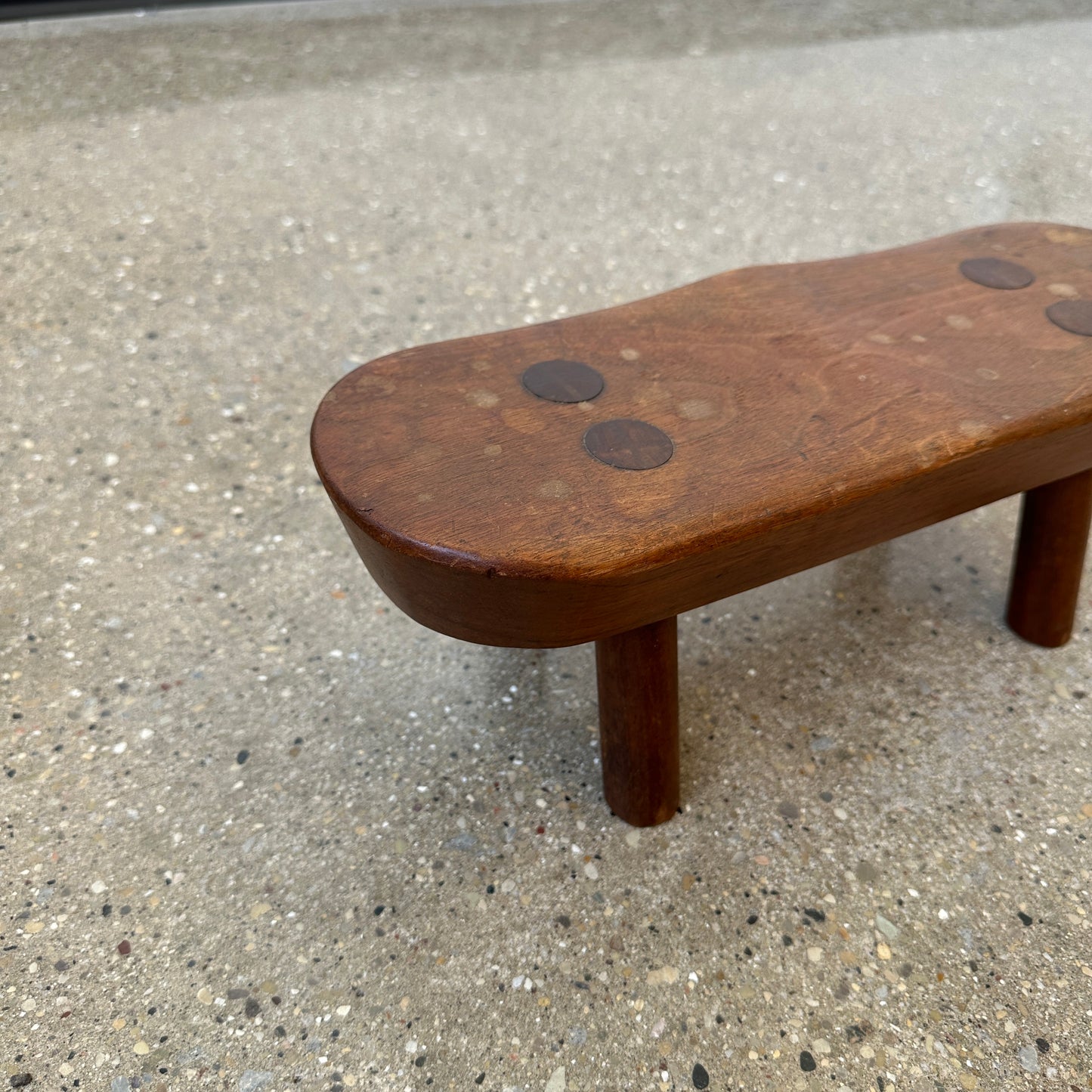Dark Stool / Side Table