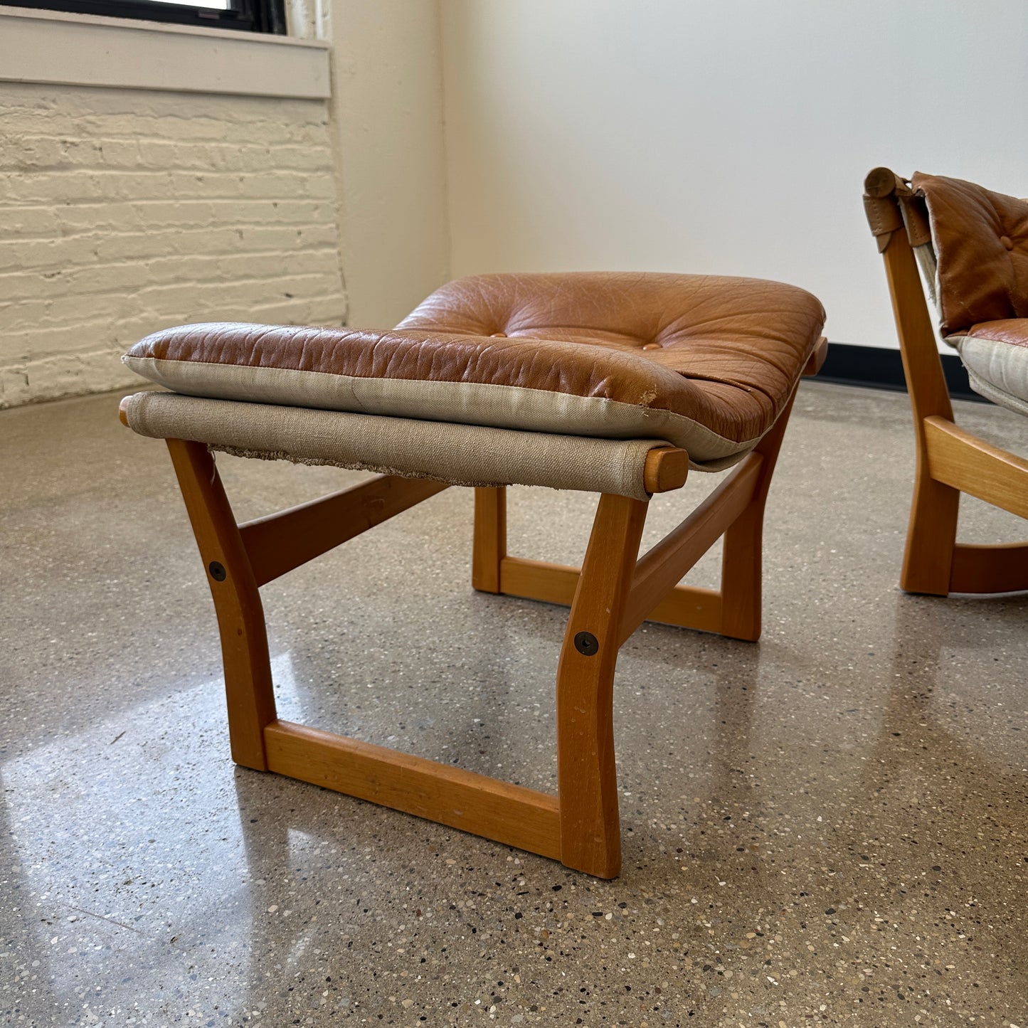 Trega Lounge Chair & Ottoman by Tormod Alnaes for Sørliemøbler