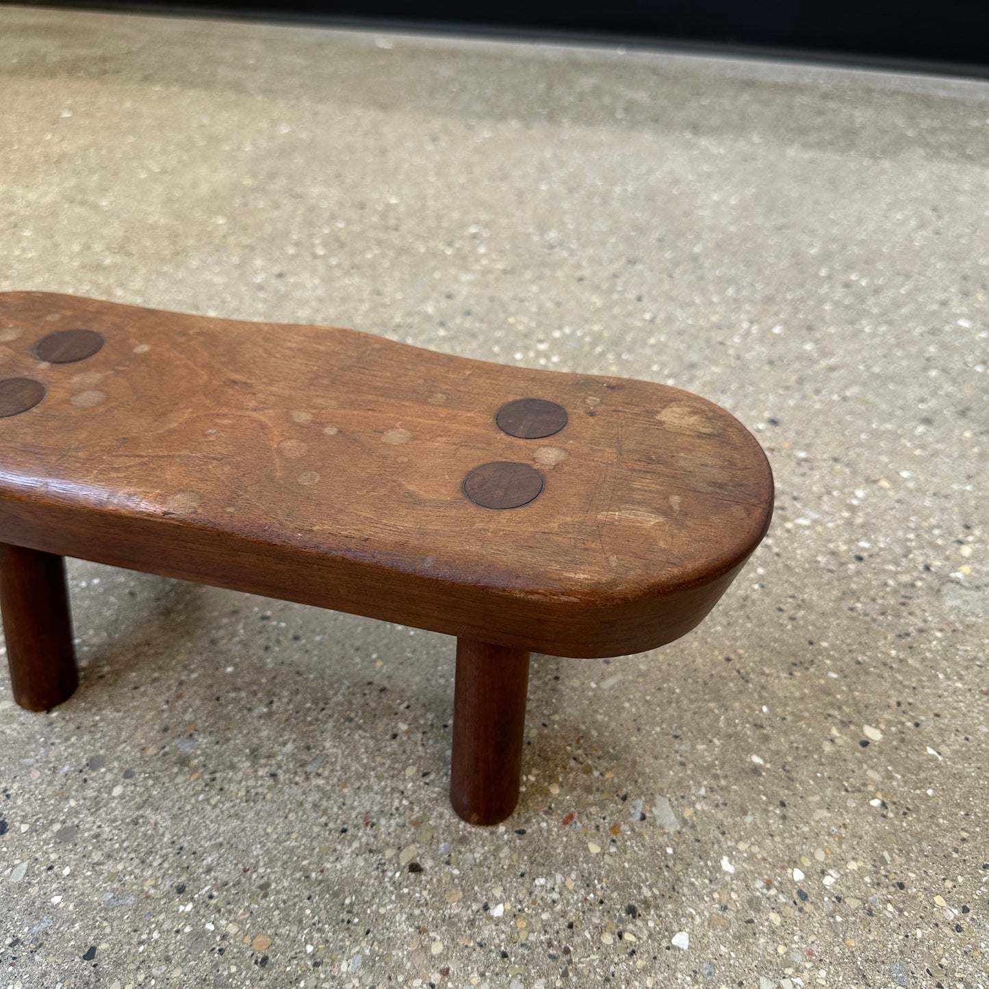 Dark Stool / Side Table
