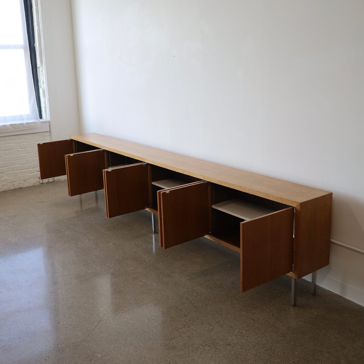Monumental Oak Credenza