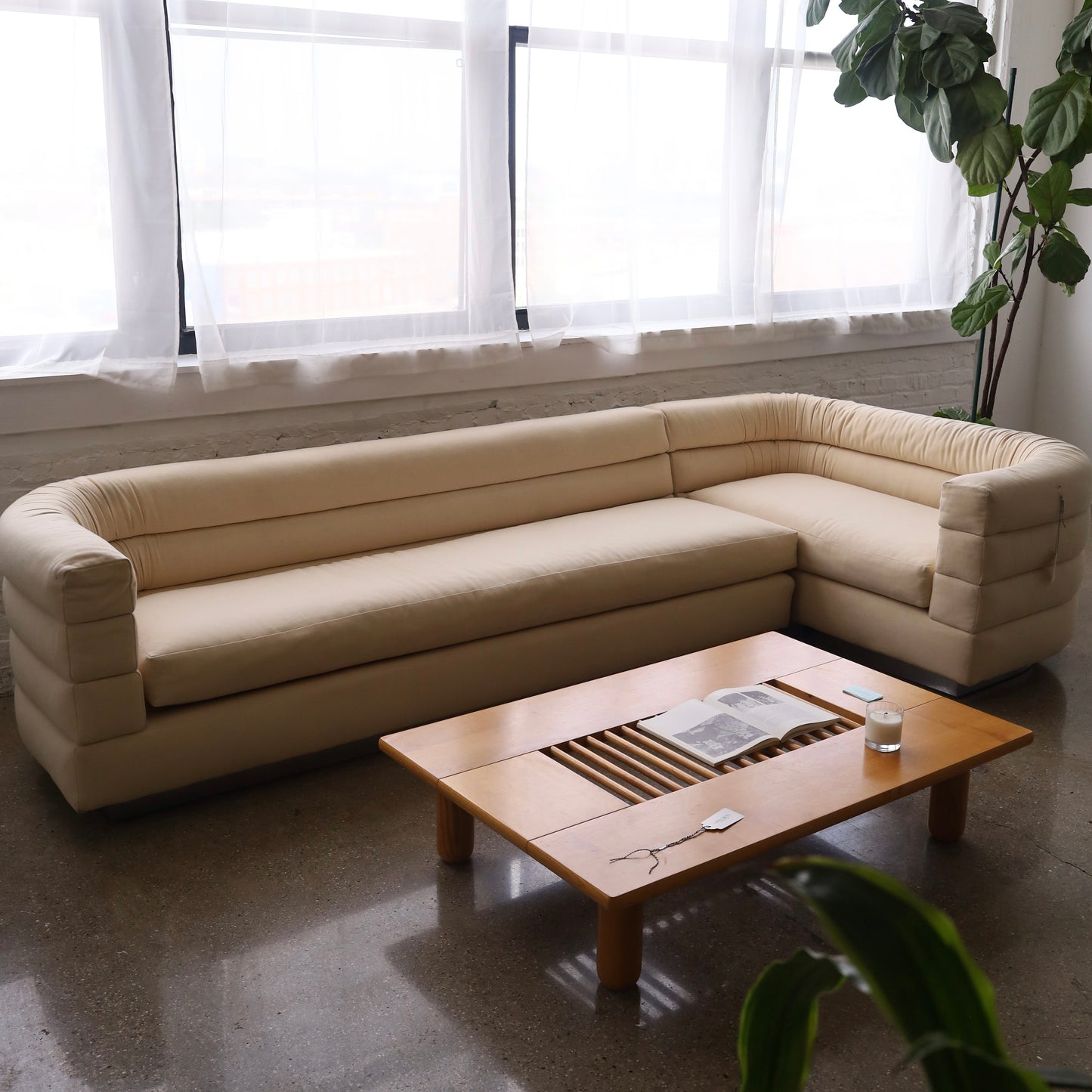 Interior Crafts Sectional by Richard Himmel c. 1970s
