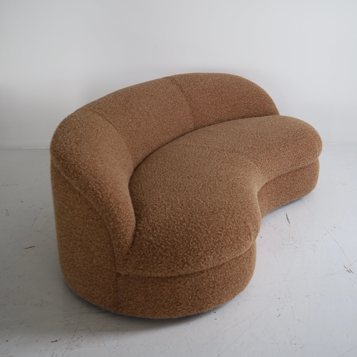 1970s Curved Sofa