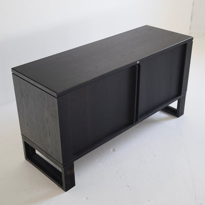Ebonized Oak Danish Cabinet #1
