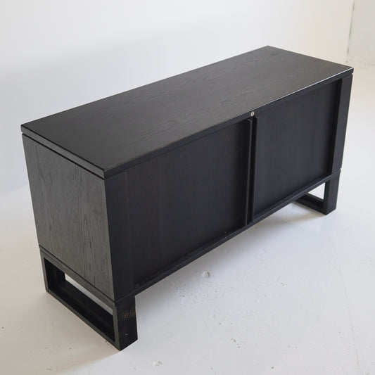 Ebonized Oak Danish Cabinet #1