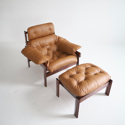 Percival Lafer MP-41 Chair + Ottoman
