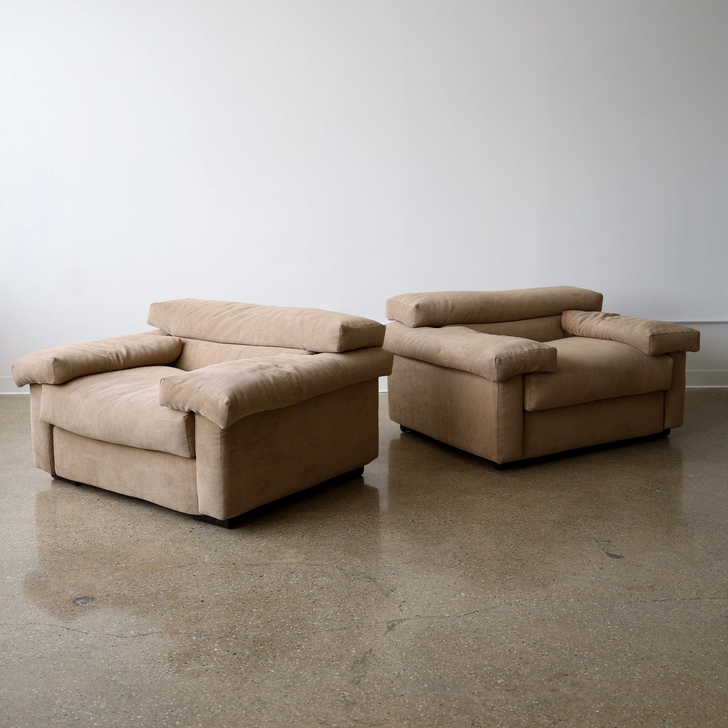 Afra & Tobia Scarpa “Erasmo” Chairs, a pair