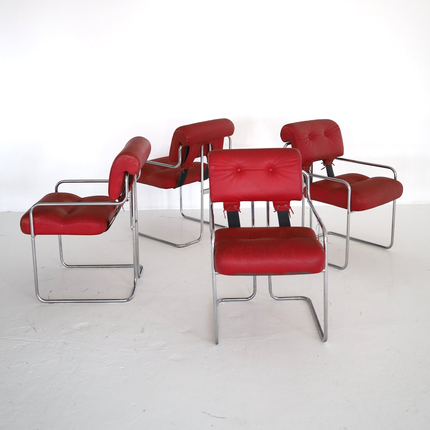 Guido Faleschini “Tucroma” Dining Chairs, set of four