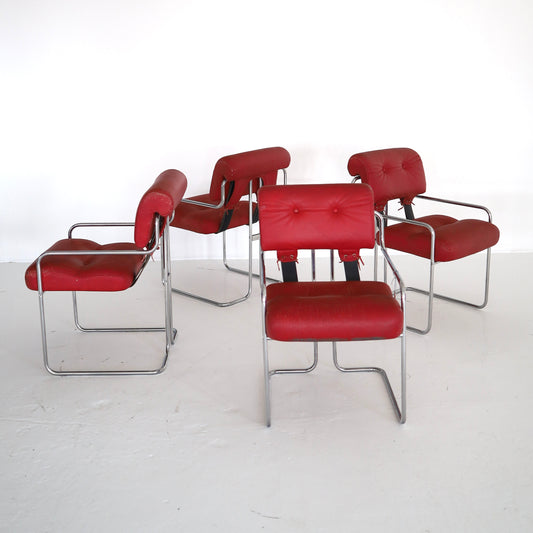 Guido Faleschini “Tucroma” Dining Chairs, set of four