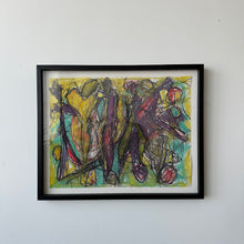Load image into Gallery viewer, Dennis Jose Art in Oak Frame c. 2005
