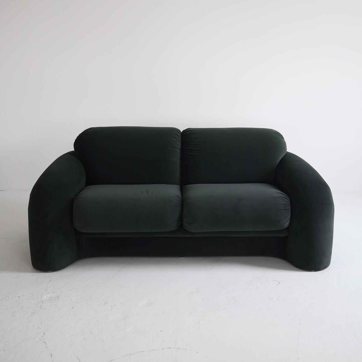 Vladimir Kagan Loveseat in Dedar Milano Velvet
