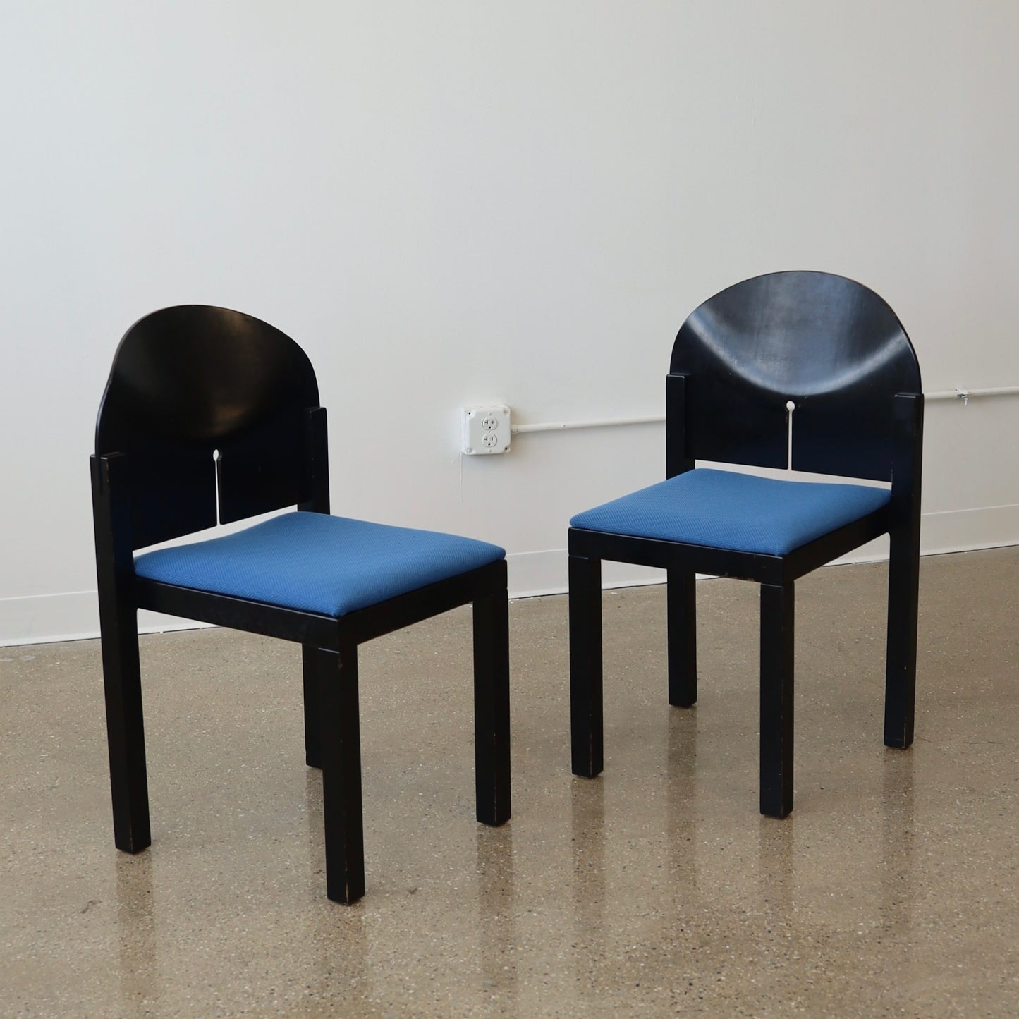 Arno Vetteler “Eclipse” Chairs, a pair