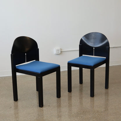 Arno Vetteler “Eclipse” Chairs, a pair