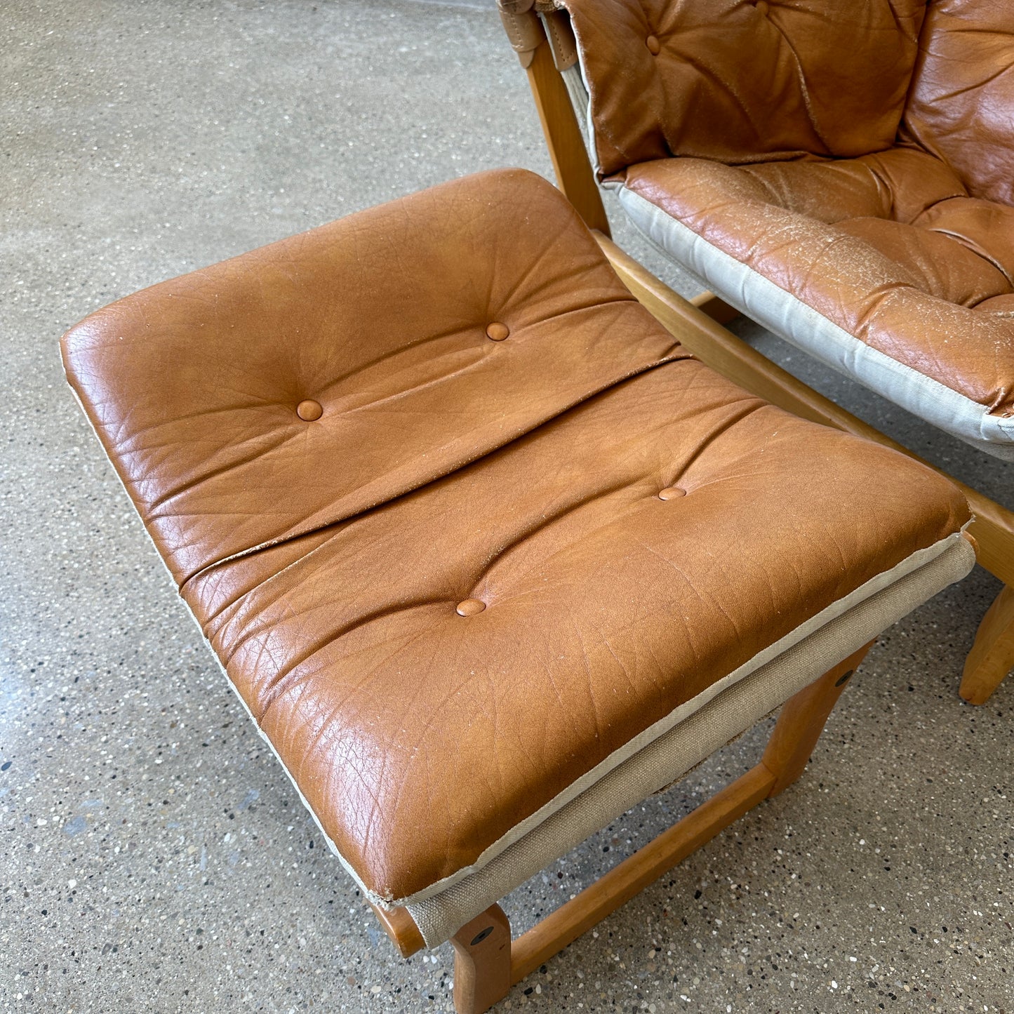 Trega Lounge Chair & Ottoman by Tormod Alnaes for Sørliemøbler