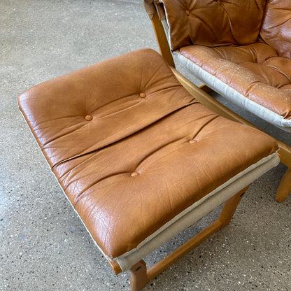 Trega Lounge Chair & Ottoman by Tormod Alnaes for Sørliemøbler