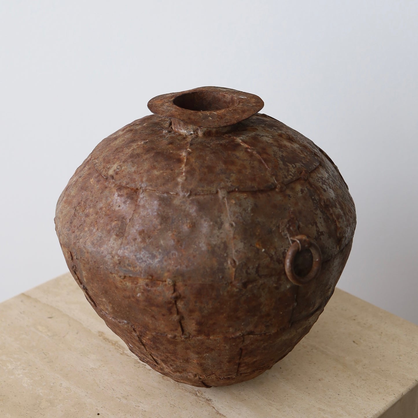 Patinated Aluminum Vessel