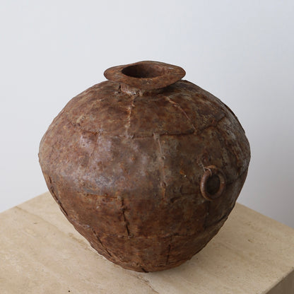 Patinated Aluminum Vessel