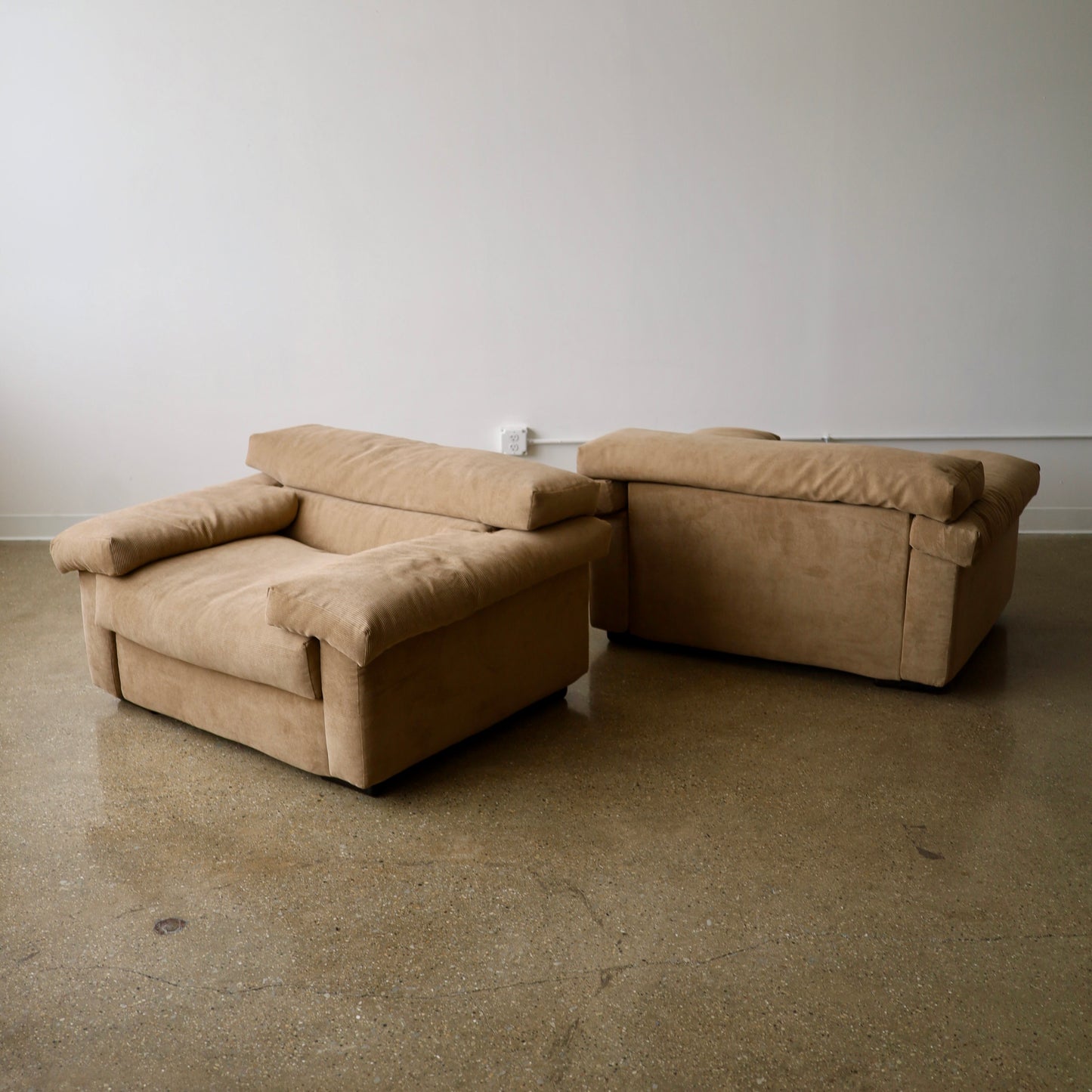 Afra & Tobia Scarpa “Erasmo” Chairs, a pair