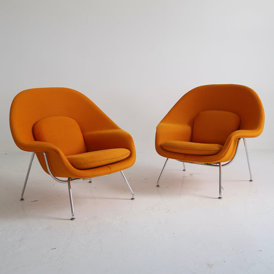 Eero Saarinen “Womb” Chairs, a pair