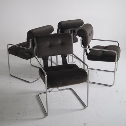 Guido Faleschini “Tucroma” Dining Chairs, set of 4