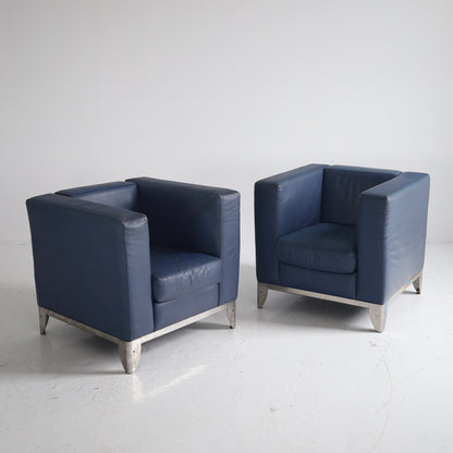 1980s Zanotta Chairs, a pair