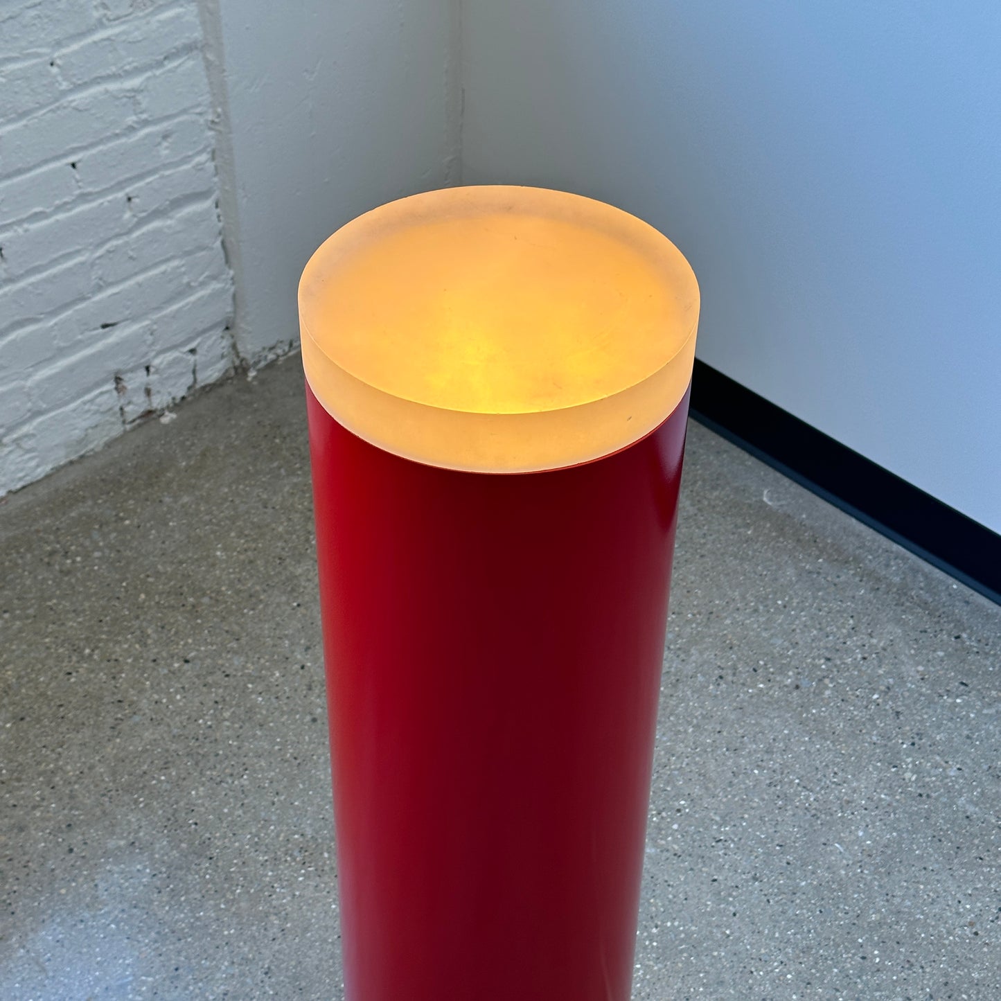 Red Postmodern Floor Lamp