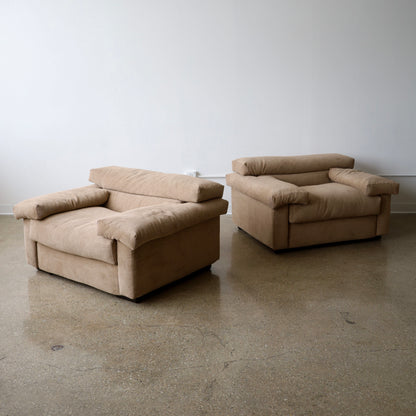 Afra & Tobia Scarpa “Erasmo” Chairs, a pair