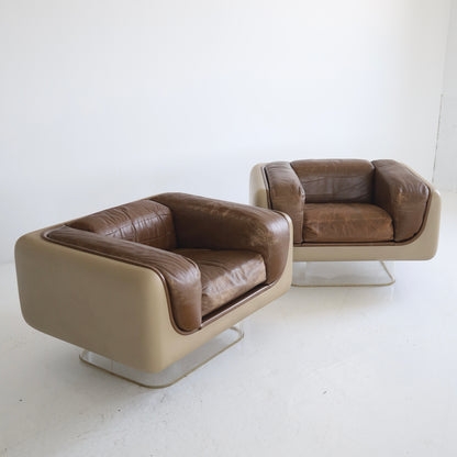William Andrus Chairs, a pair