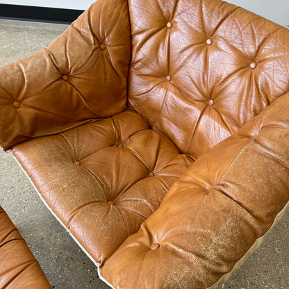 Trega Lounge Chair & Ottoman by Tormod Alnaes for Sørliemøbler