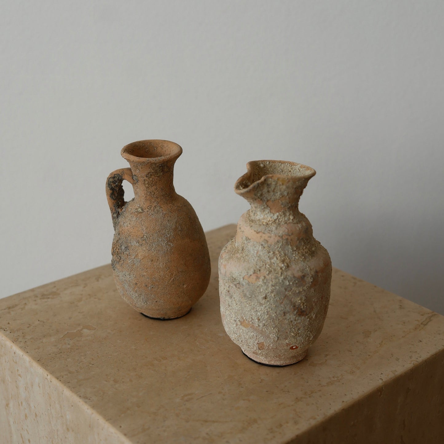 Vintage Ceramic Vessel, a pair