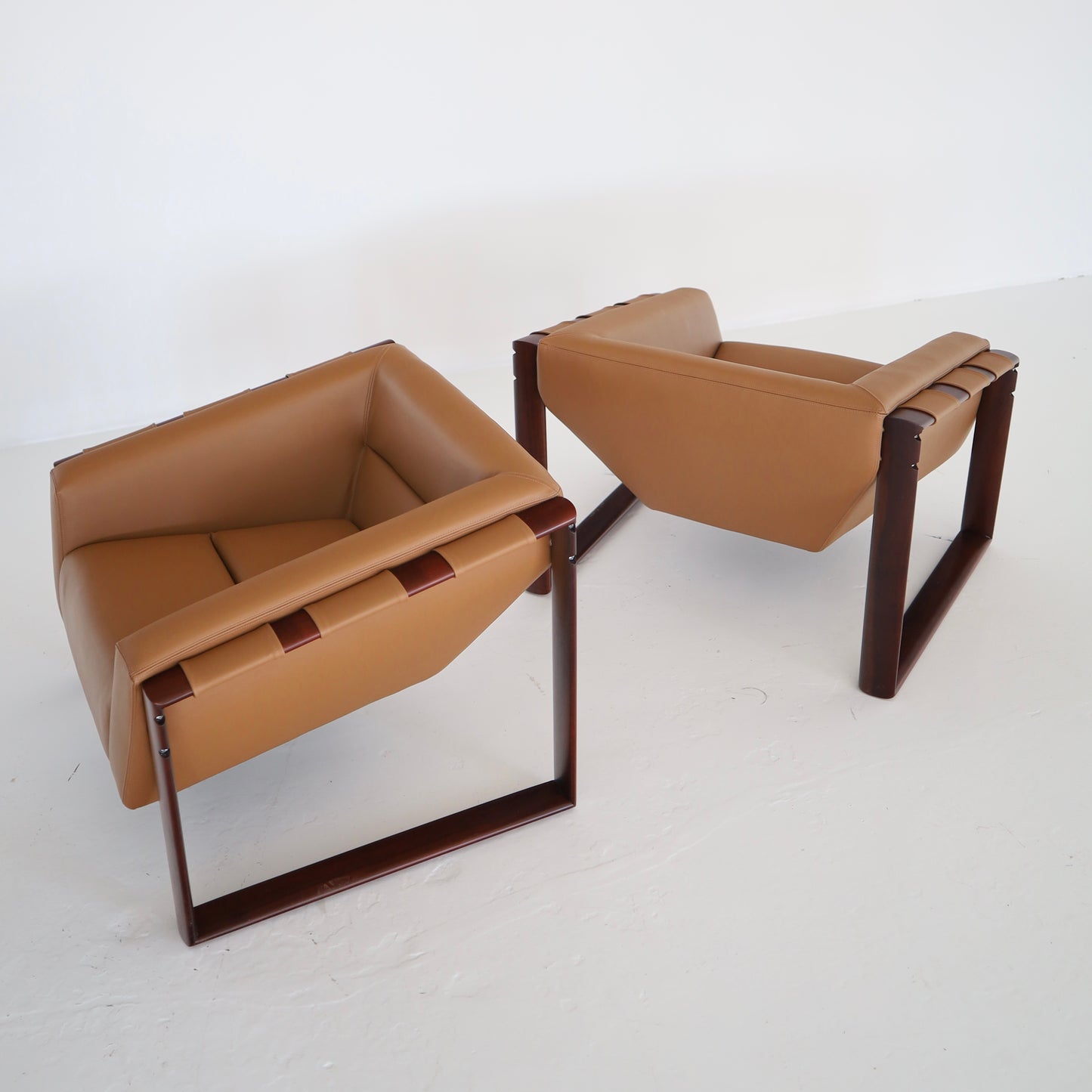 Percival Lafer “MP-117” Chairs, a pair