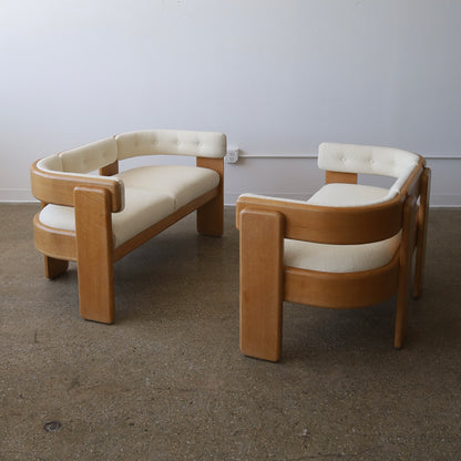 Jens Risom Loveseats, a pair