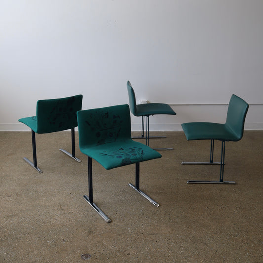 Saporiti Italia Chairs, set of four