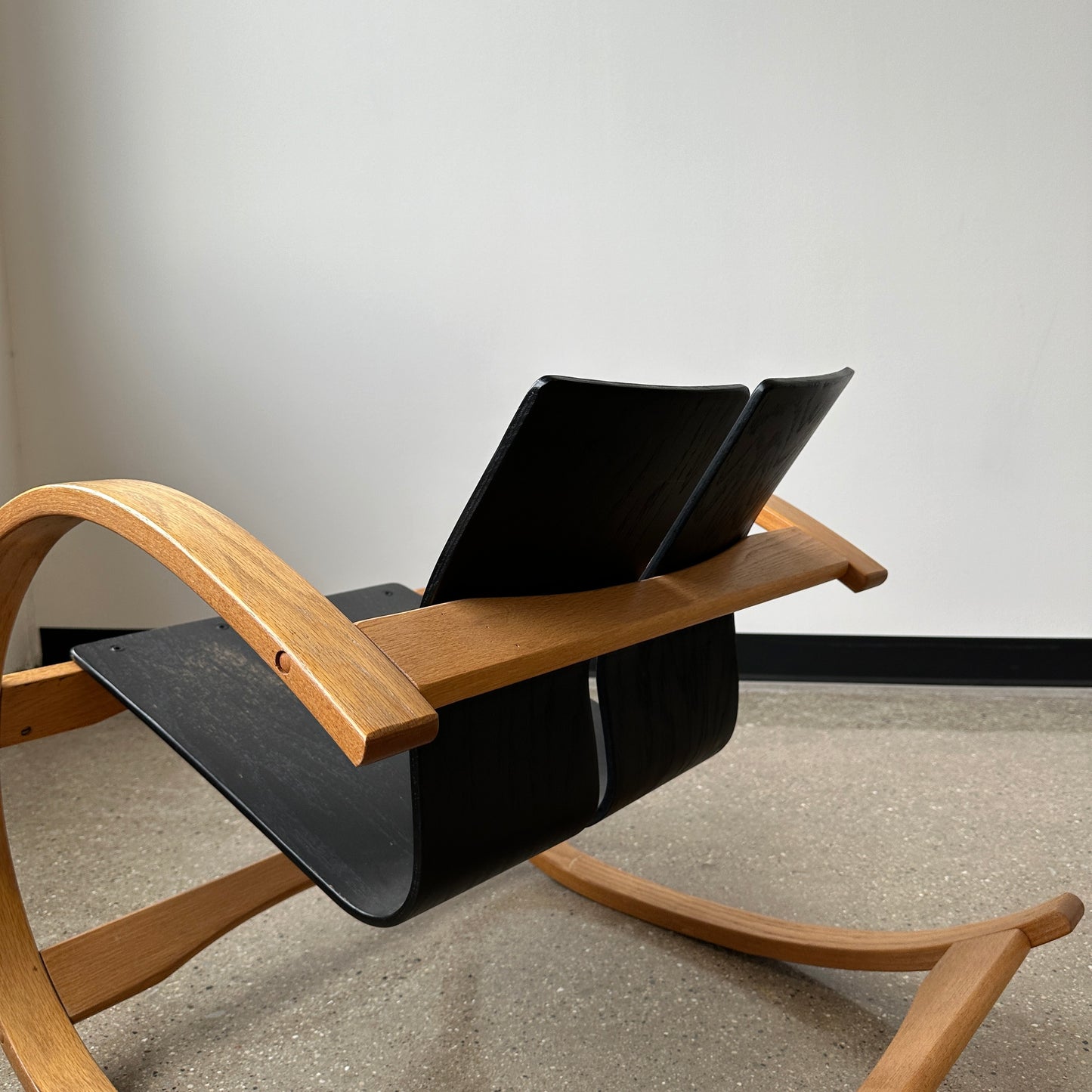 Alvar Aalto Style Rocking Chair