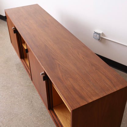 Florence Knoll Walnut Credenza