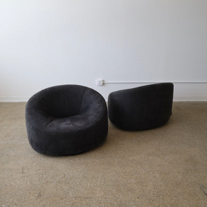 Pierre Paulin “Pumpkin” Chairs, a pair