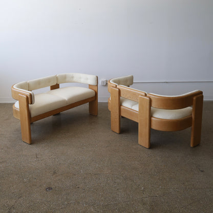 Jens Risom Loveseats, a pair