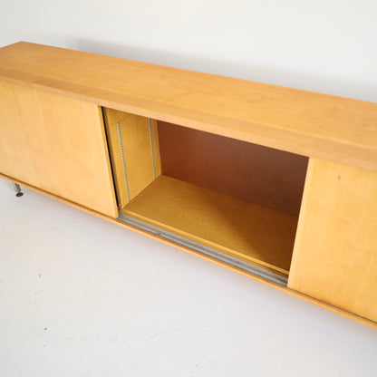 Monumental 1960s Maple Credenza
