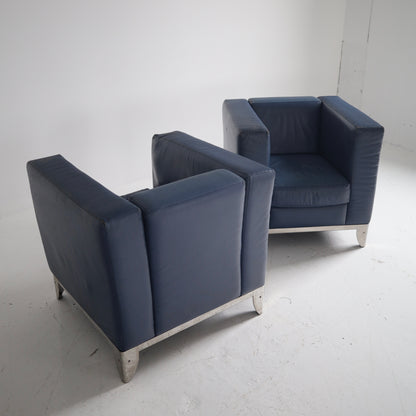 1980s Zanotta Chairs, a pair