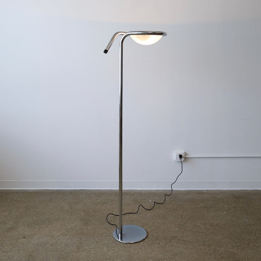 Tubular Chrome Torchiere