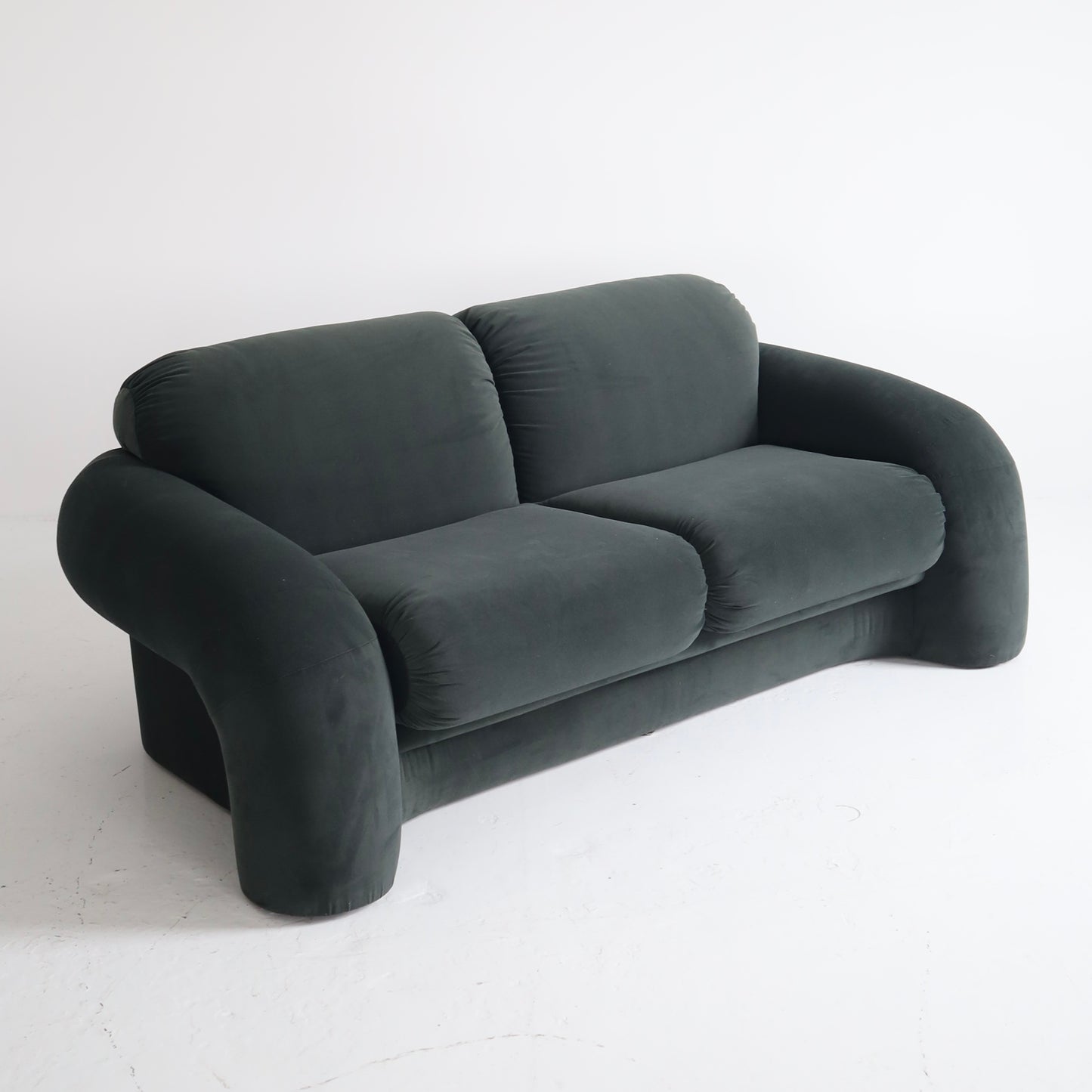 Vladimir Kagan Loveseat in Dedar Milano Velvet